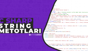 C# String Metodları